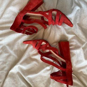 Cute red heels